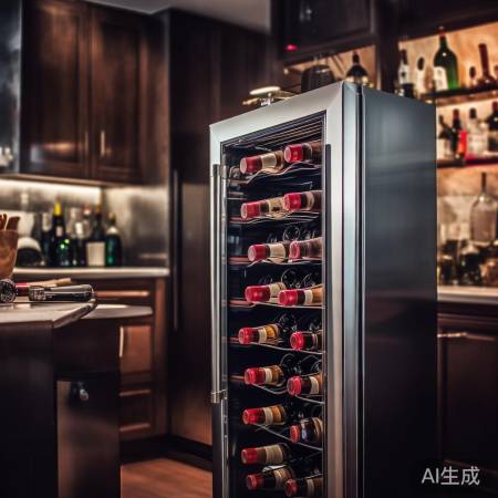 红酒柜容量大，降温速度或较慢