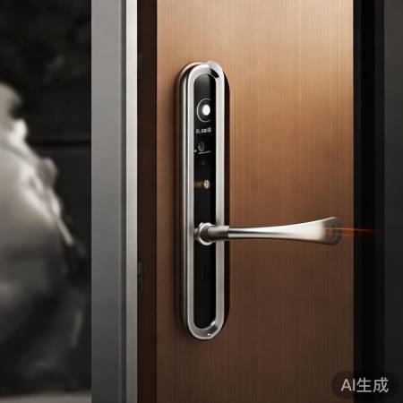 “小米指纹锁Pro,智能防撬,