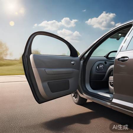 车门开启，散热通风