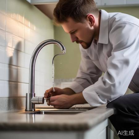 检查水管堵塞，铁丝或吸尘器清通