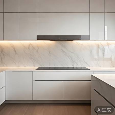 厨房风格多选，简约现代配不锈钢
