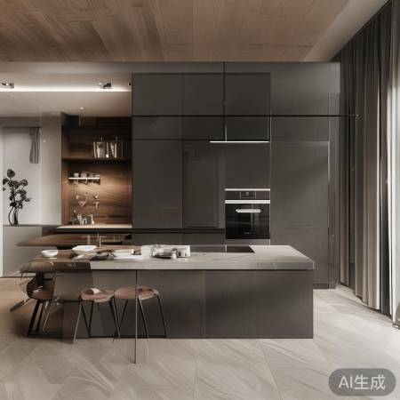 消毒柜密封不良，蒸汽逸出留水迹