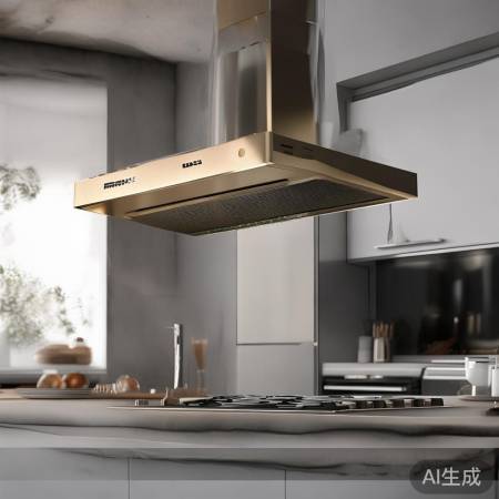 老板油烟机D3，旋转风轮高效排