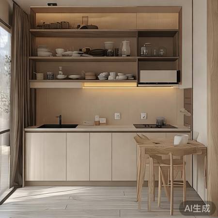 厨房神器：小巧油烟机，整洁厨房