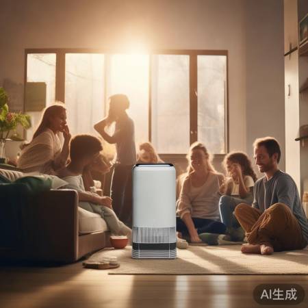 美的空气能，净化每一口清新。