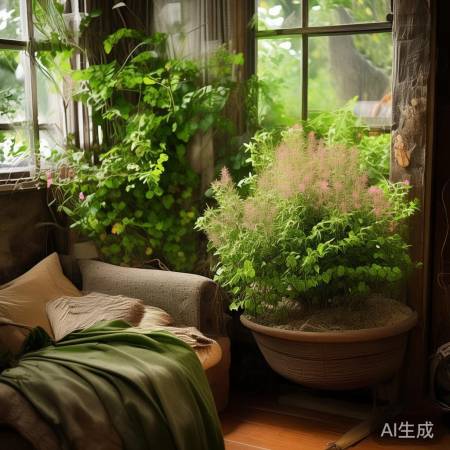 客厅西南坤卦宜养兰花