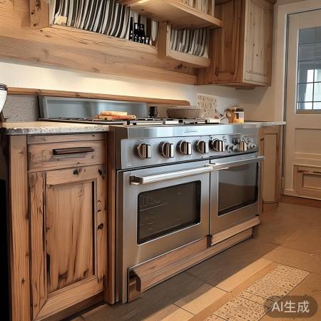 橱柜宽度因厨房布局而异