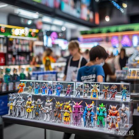 “泡泡玛特高达冰箱贴，购买方便