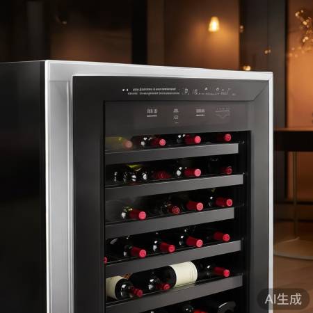 智能温控红酒柜，储存无忧。