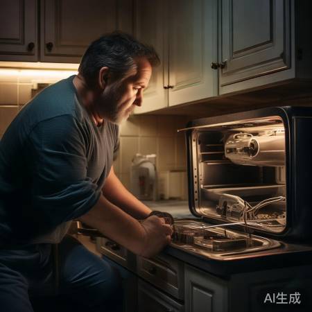 油烟机检修前断电，安全第一。