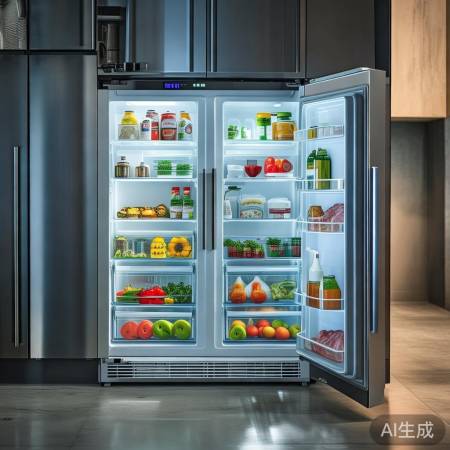 冷藏温度宜2-8度，食物特性定