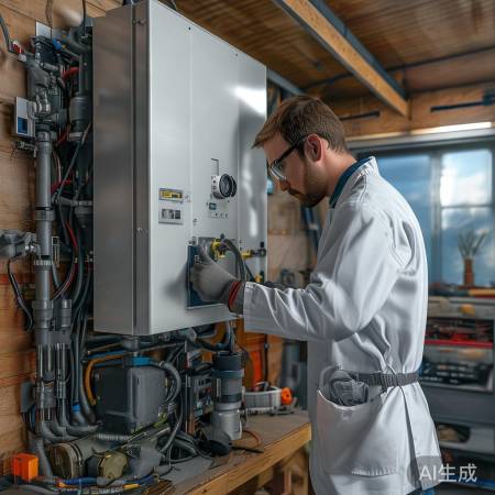 壁挂炉故障，联系售后维修。