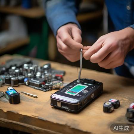 指纹锁更换电池，工具备齐选对电