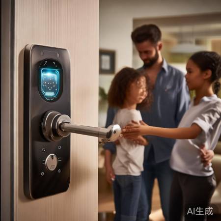 家居神器，指纹锁方便生活