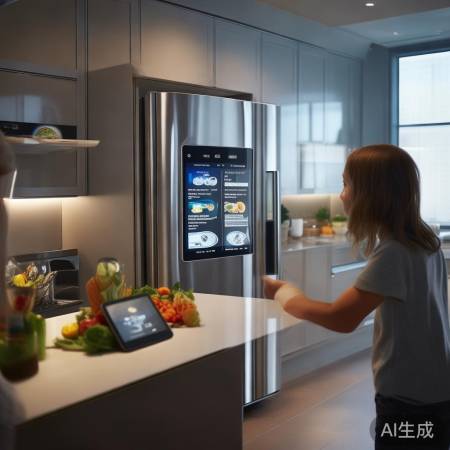 智能冰箱，小助手，菜谱推荐。