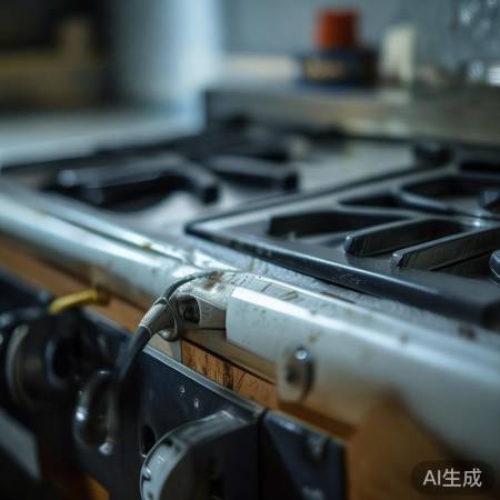 “关闭电源，安全接线老式油烟机