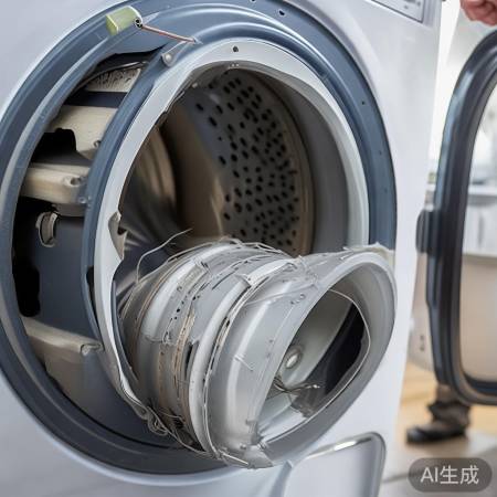 小洗衣机转轮松动，原因及解法分