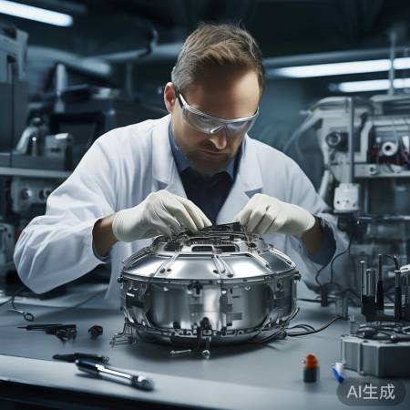 拆卸高压包，螺丝刀卸螺丝