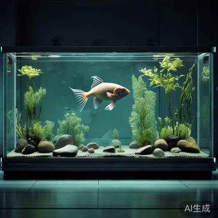 龙鱼宜安静恒温水，好环境清洁健