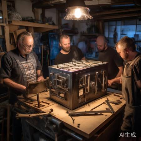 简易铁保险柜DIY教程分享