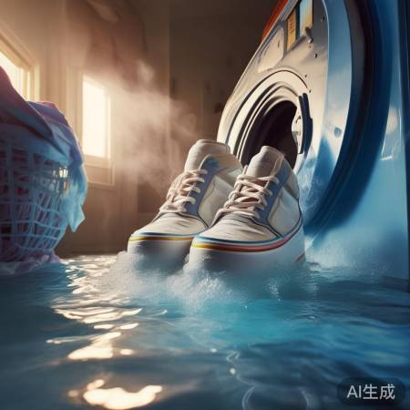 鞋子脏了？洗衣机洗鞋，小心材质