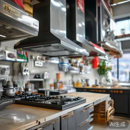 厨房风帽品牌多，选对尺寸是关键