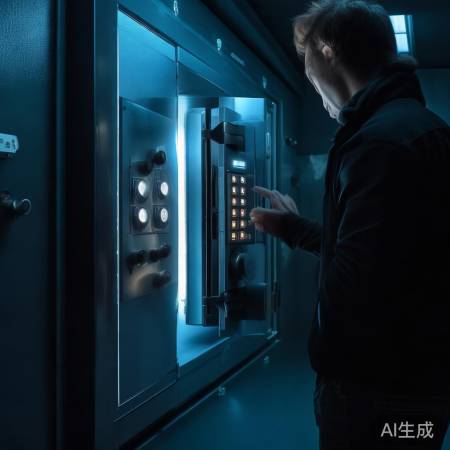 输入密码/转动钥匙开保险柜