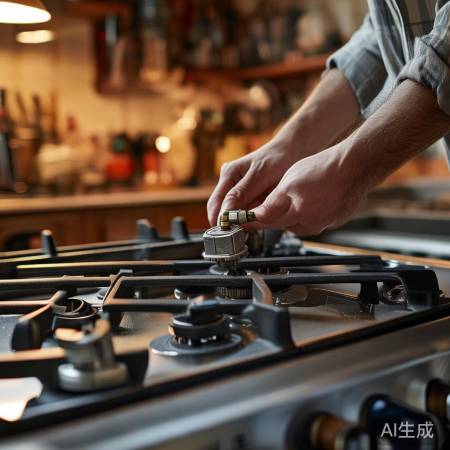 燃气灶安全，定期检查截止阀