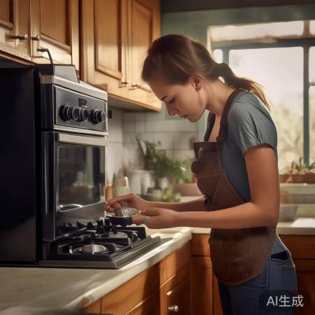 电池安装方向正，燃气灶无忧用