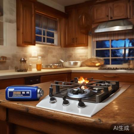 燃气灶点火失败，及时换电池保障