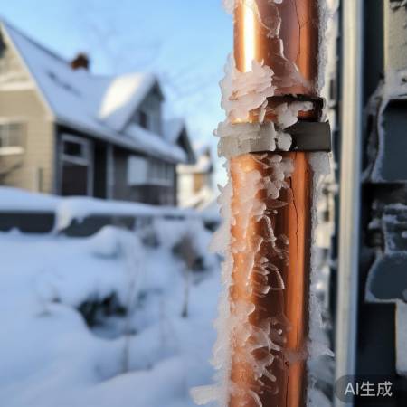 冬季物业空气能铜管冻裂解析