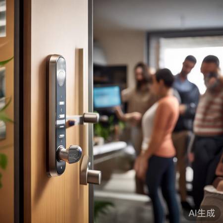 指纹锁多重防护，安全无忧。