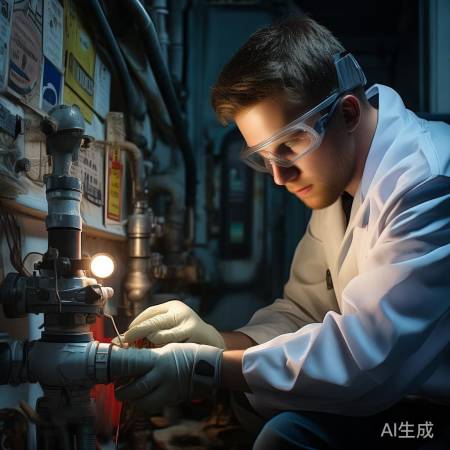 燃气泄漏检查法：阀门开启，接口