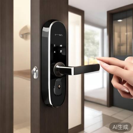 电子指纹锁，快速多指纹，需电量