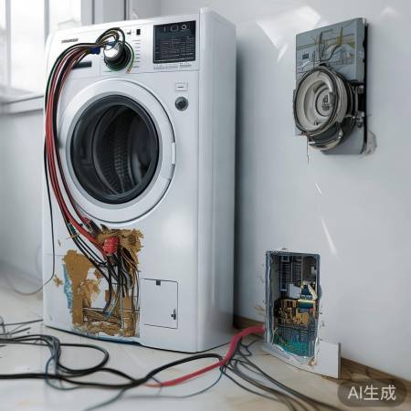 洗衣机带电原因：老化、电路故障