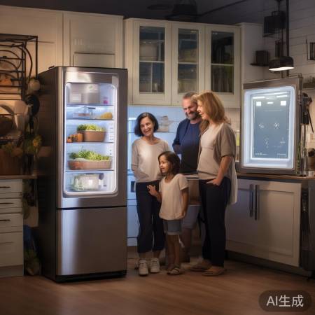 云米冰箱新散热系统，智能温控更