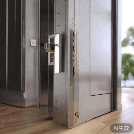 防盗门底部可拆卸，小偷望而却步