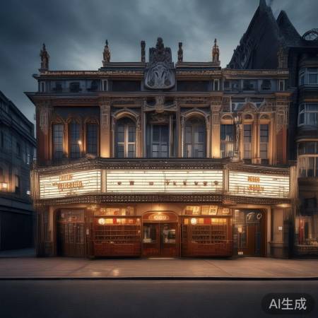 百年哈尔滨老电影院，年代感十足