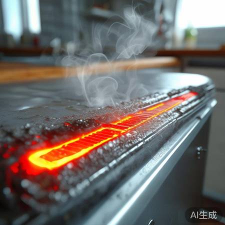 加热管异常响，需检查更换。