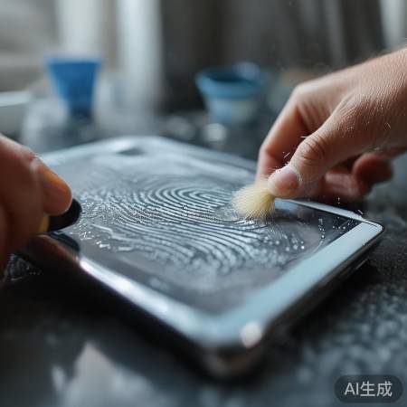 指纹识别失效，轻柔清洁可恢复