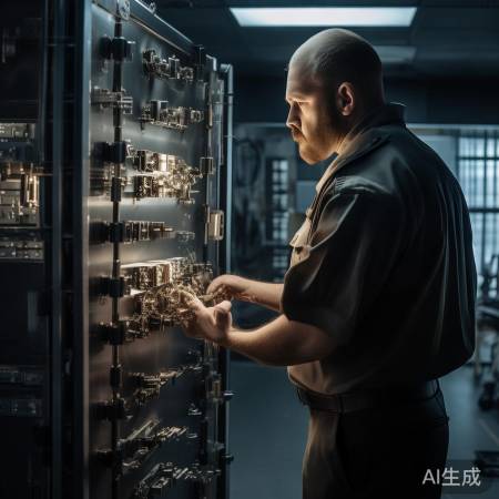 检查保险柜设施，确保运行正常