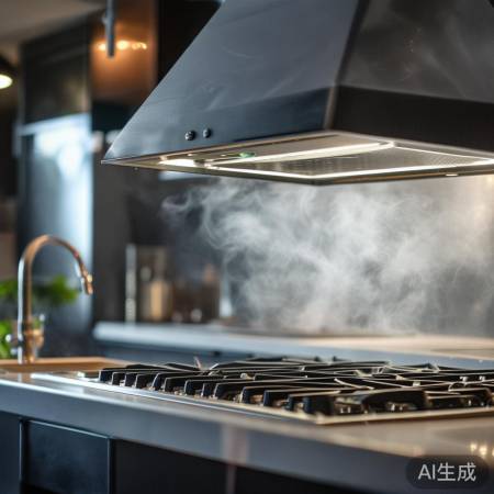 油烟机使用后，开开关除湿防滴。