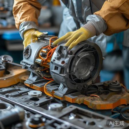 防硬物入、定期检查，电机寿命更