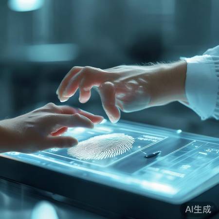 指纹录入，手要干净干爽！