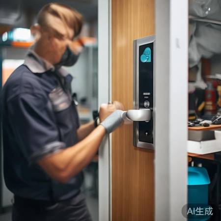 康佳指纹锁品牌师傅预约电话教你㊣换指纹锁需要重新开孔吗？了解安装细节