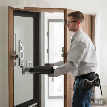 顾家智能指纹锁品牌上门修分享㊣换指纹锁需要重新开孔吗？详解安装过程与注意事项