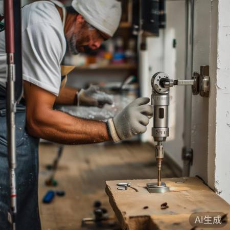 锁匠微创开孔，无损墙体