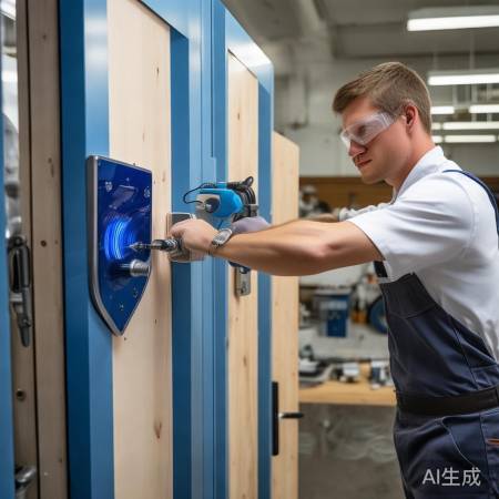 蓝盾指纹锁客服务热线阐明：换指纹锁需要重新开孔吗？专业解答！