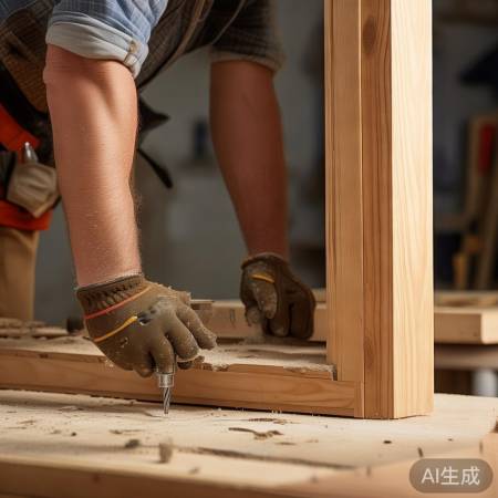 安装小心，勿损门框