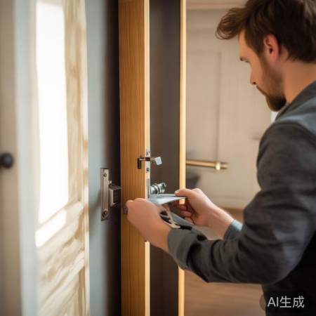 绿米指纹锁厂总部客服专线教大家㉿换指纹锁需重新开孔？了解安装要点